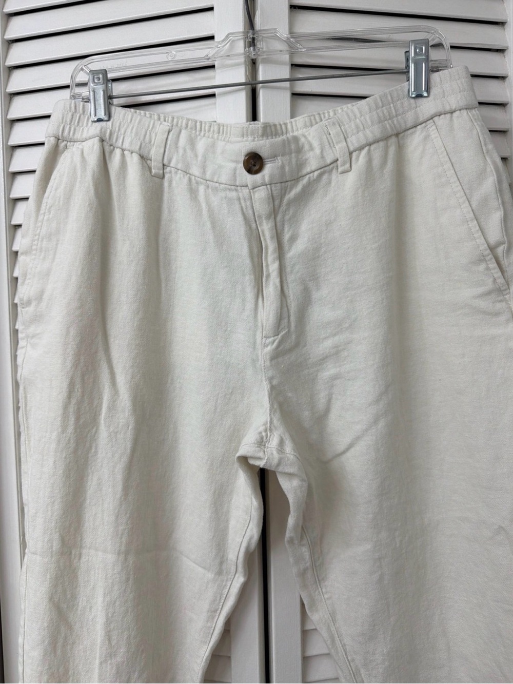 Banana Republic Men’s Linen Blend Pants (size 34x30) - Picture 2 of 5